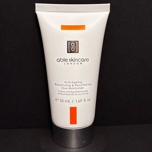 Able Skincare London Anti Aging Refreshing Resurfacing Duo Moisturizer $118 MSRP